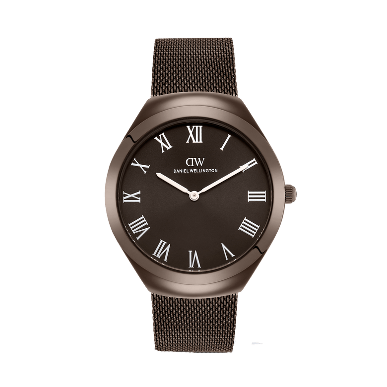 Round Analog Mesh Brown
