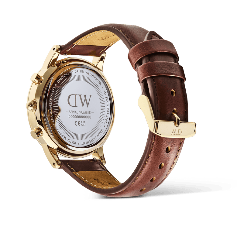 Iconic Chronograph St Mawes Arctic Panda Gold