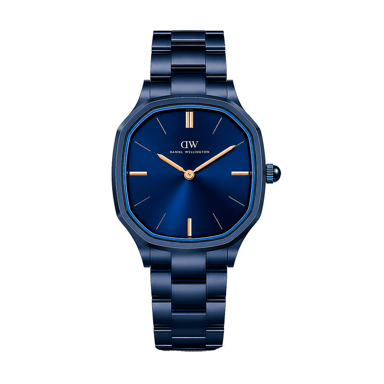 Octagonal Analog Blue
