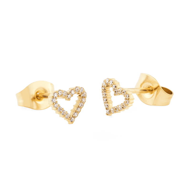 Mirelle Heart Earring Gold
