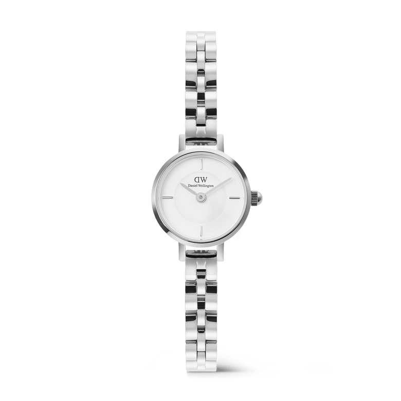 Petite Mini Arch 3-link White Silver