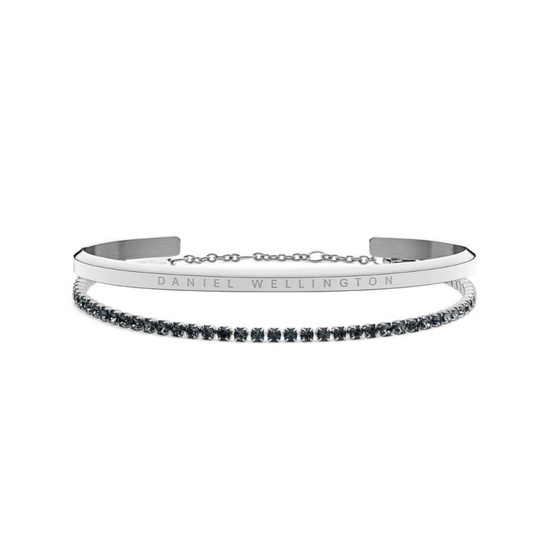 Classic Bracelet Silver & Tennis Bracelet Nightfall Silver
