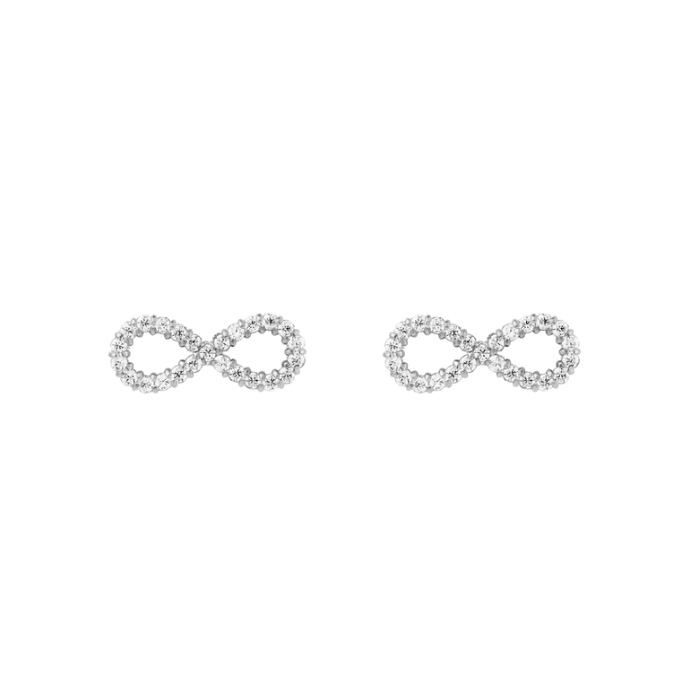 Mirelle Infinity Earring Silver