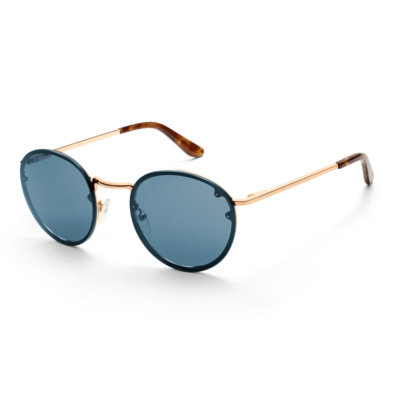 Arch Steel Blue Rose Gold