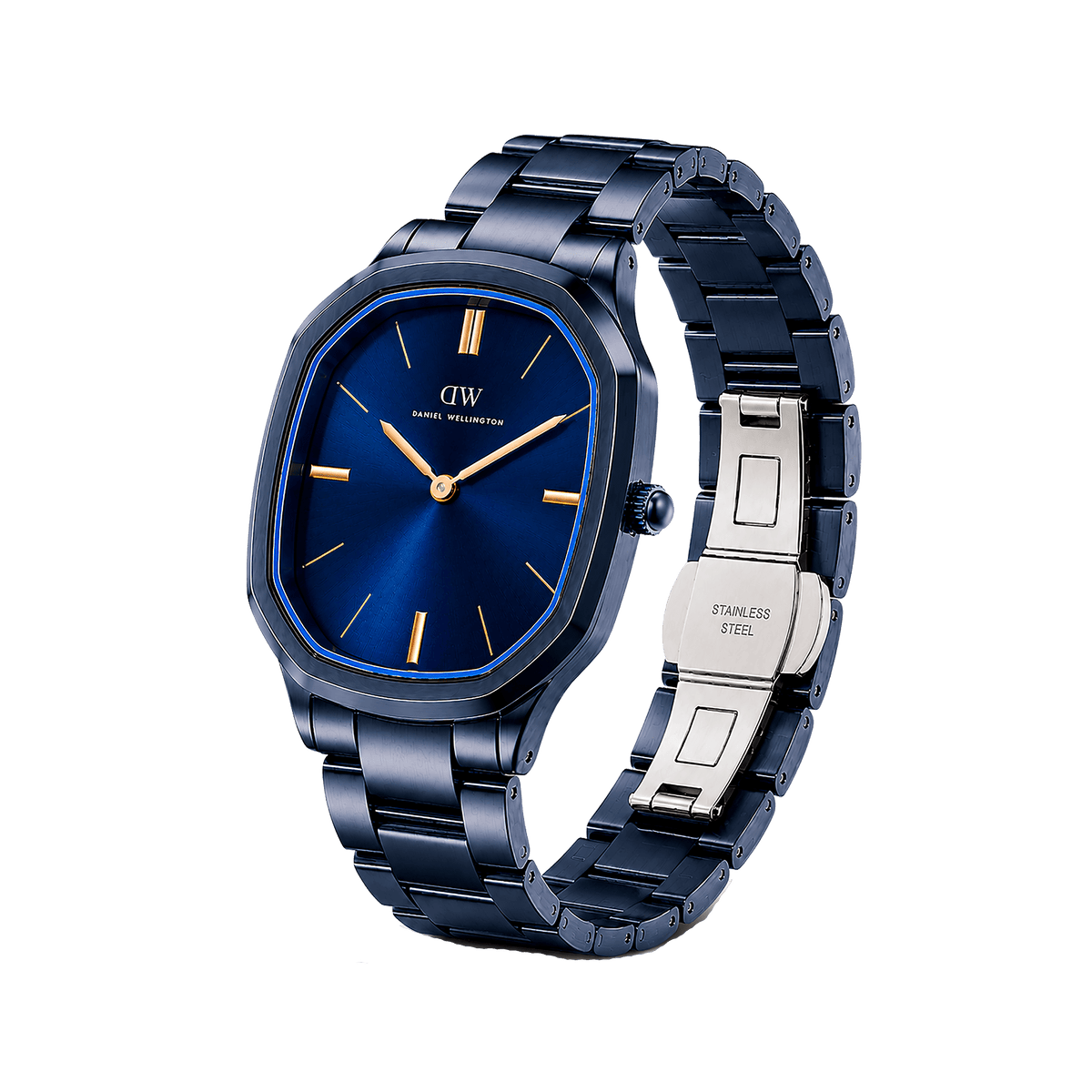 Octagonal Analog Blue