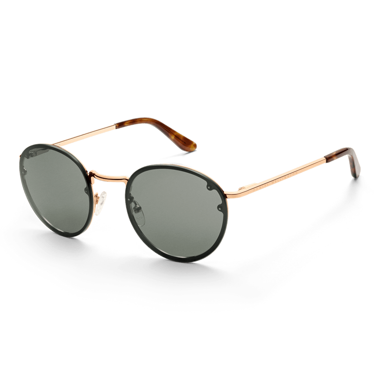 Arch Steel Green Rose Gold