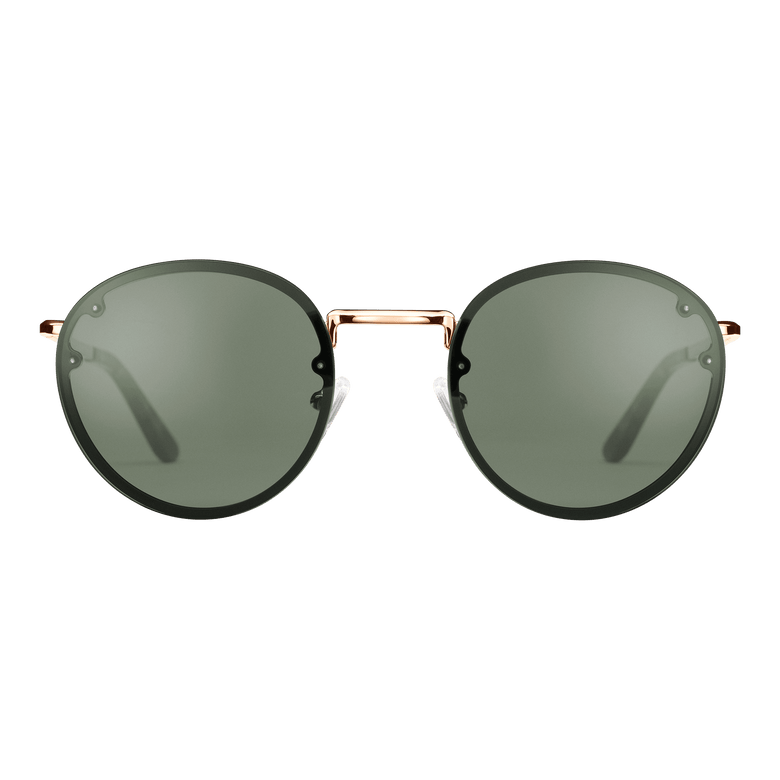 Arch Steel Green Rose Gold