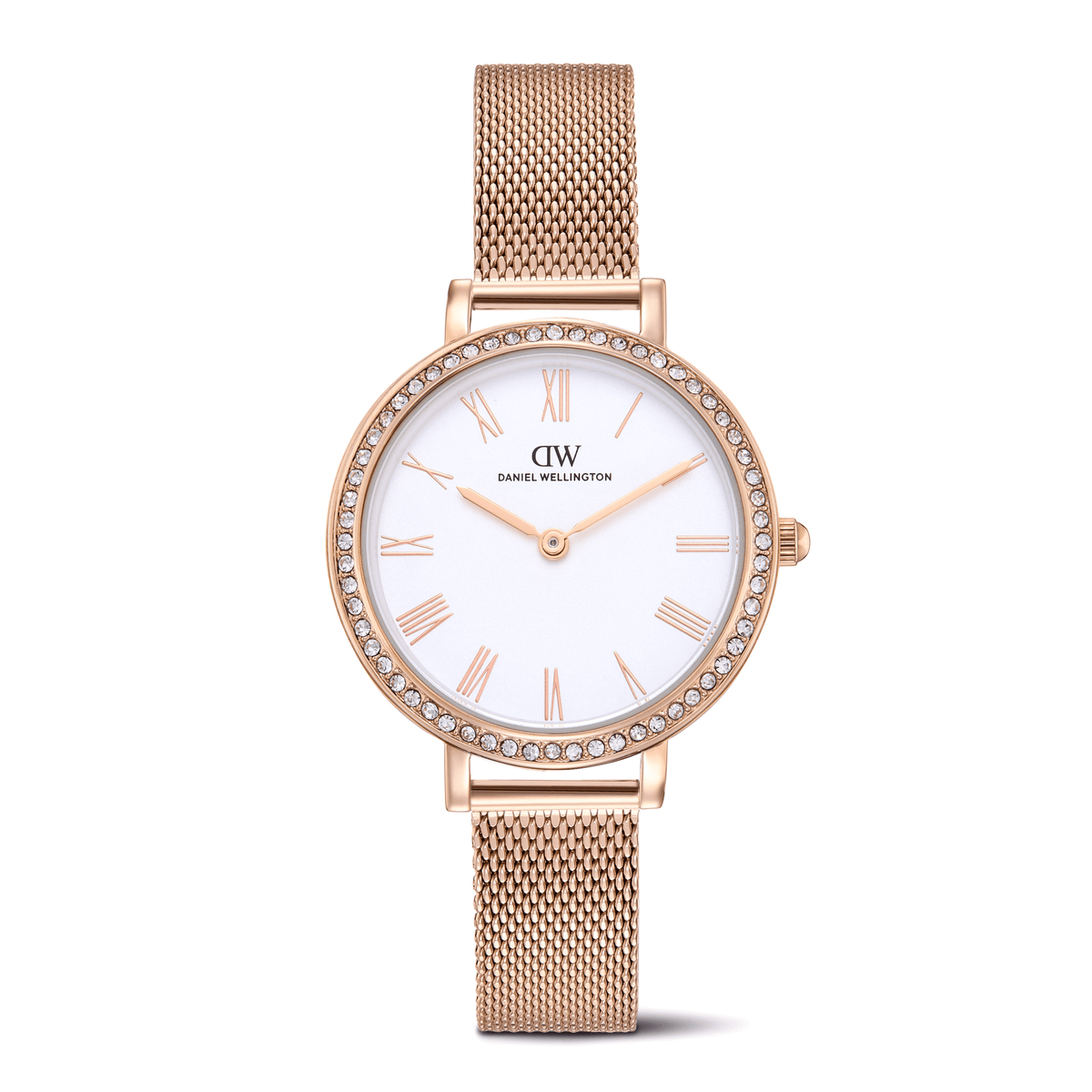 Round Analog Bezel Rose Gold