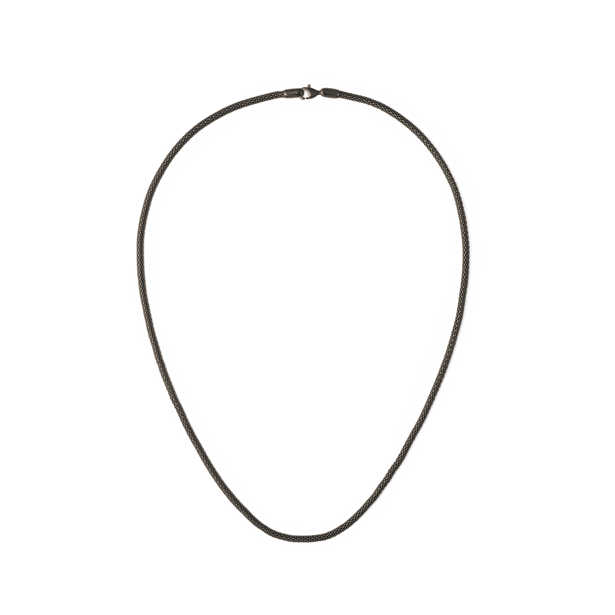 Tide Mesh Necklace Graphite 2.8