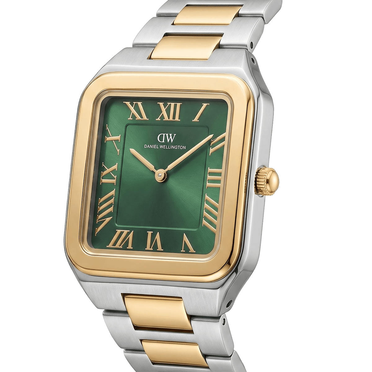 Square Analog Emerald Two Tone