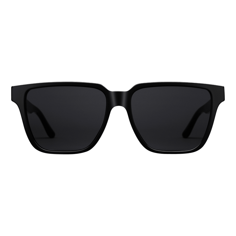 Rectangular Bio-Acetate Black
