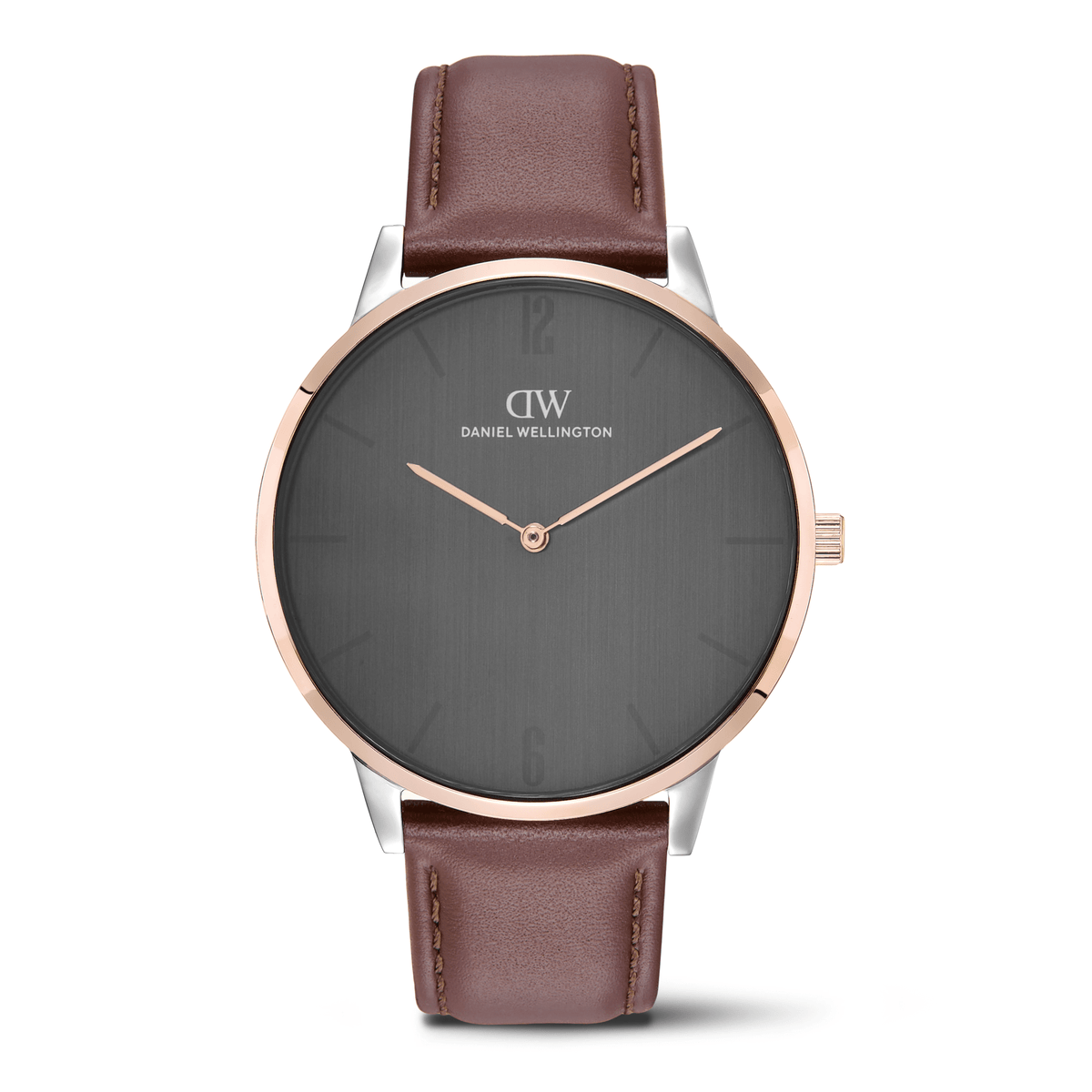 Round Analog St Mawes Two Tone Rose Gold/Silver