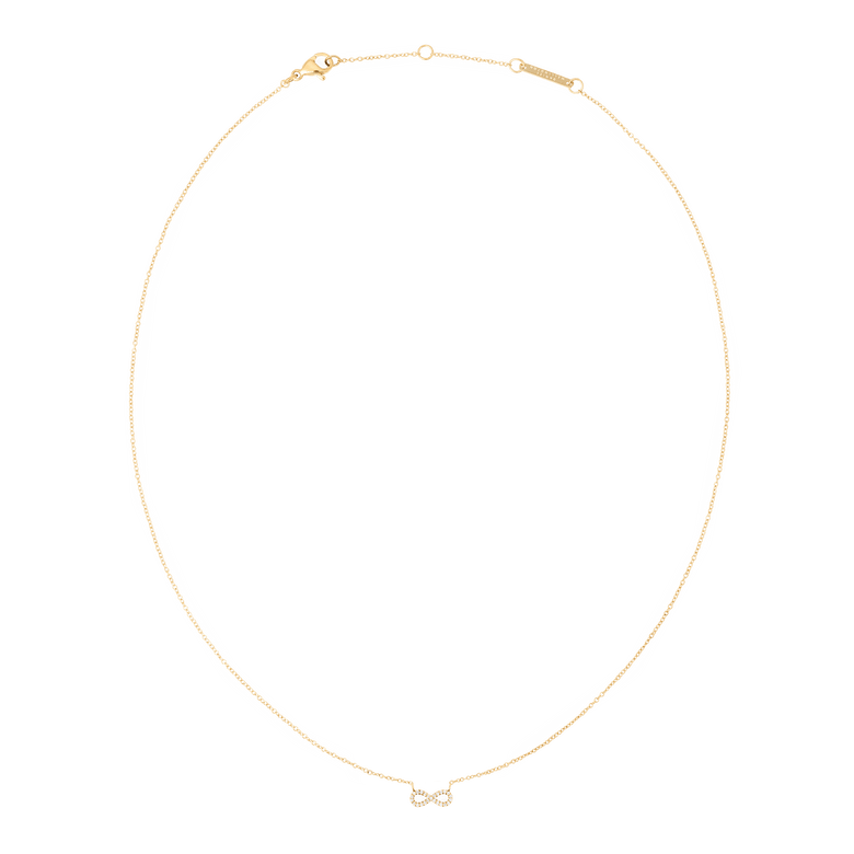 Mirelle Infinity Necklace Gold