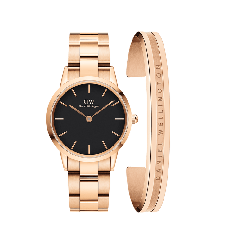 Iconic Link Black + Elan Bracelet