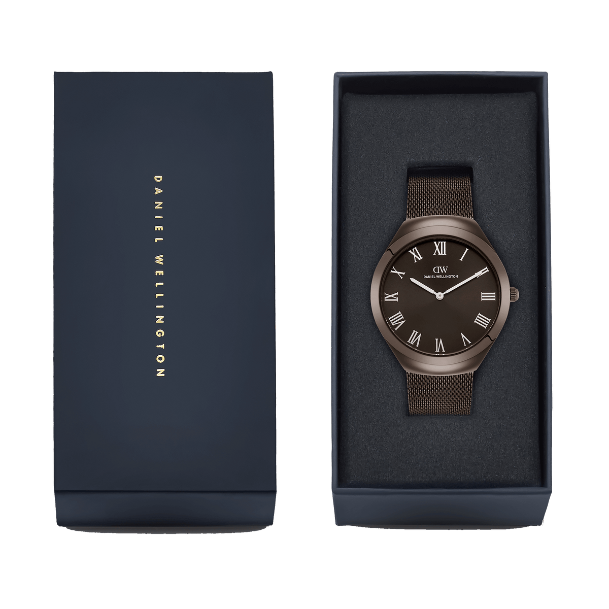 Round Analog Mesh Brown