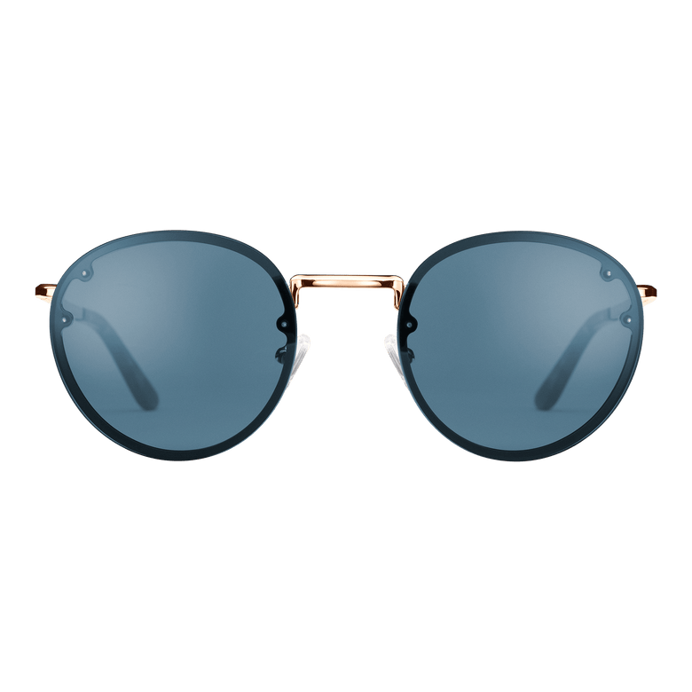 Arch Steel Blue Rose Gold