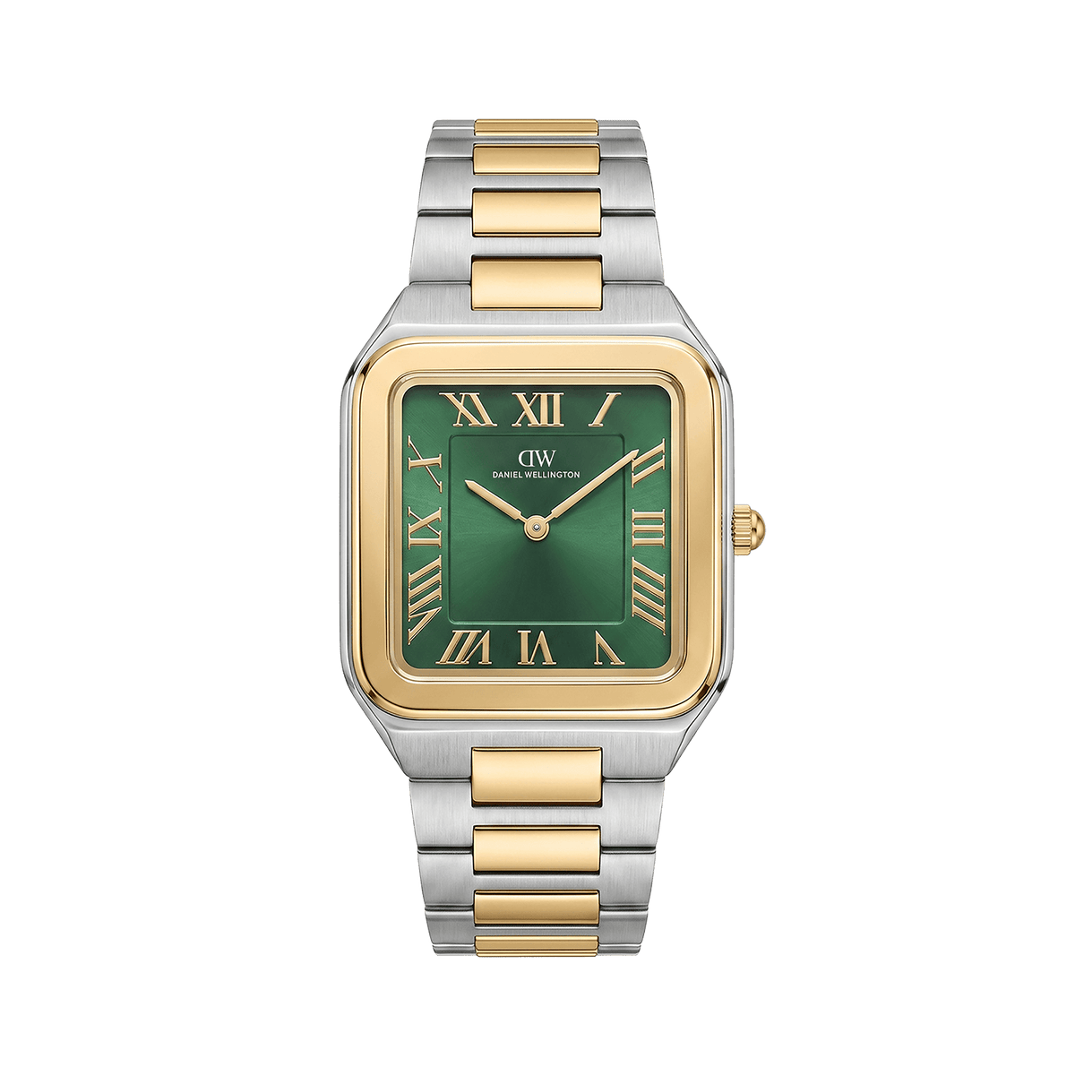 Square Analog Emerald Two Tone