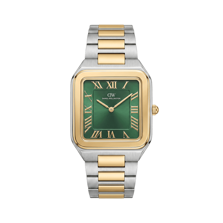 Square Analog Emerald Two Tone
