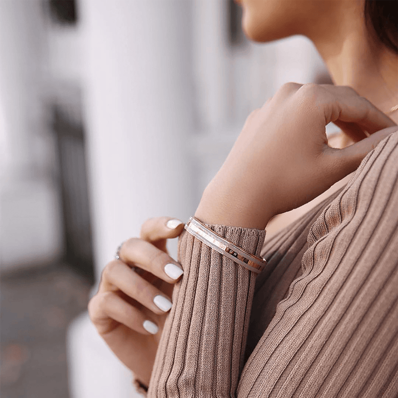 Emalie Bracelet Desert Sand Rose Gold