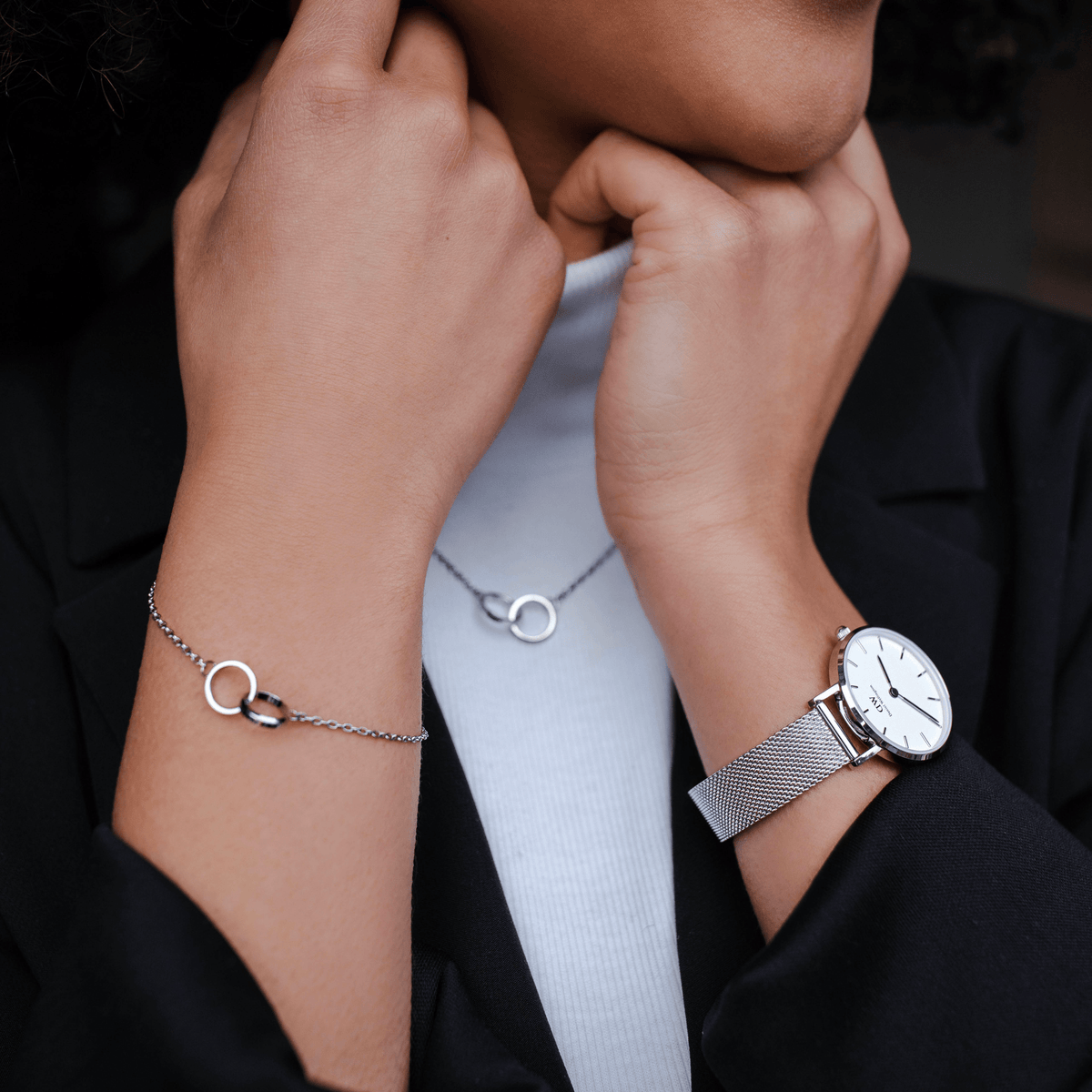 Elan Unity Bracelet Silver