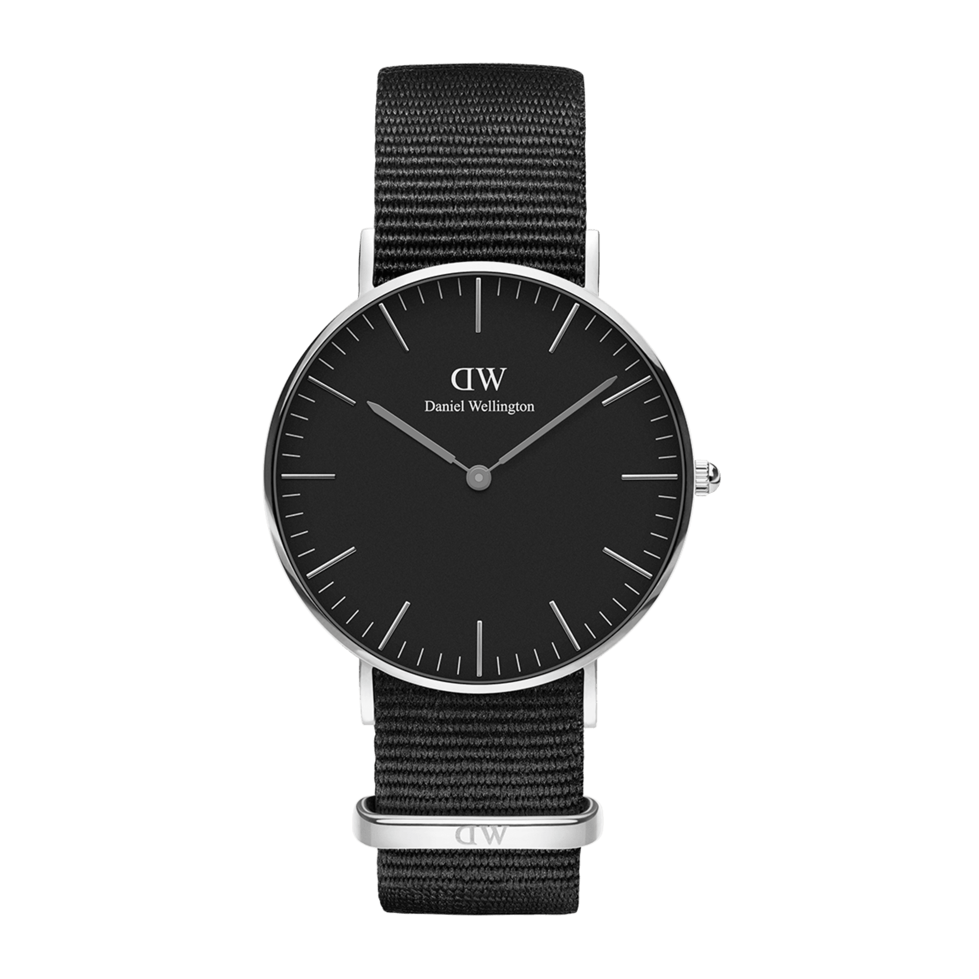 Cornwall Men's watch in black and silver 40mm DW - Main Image