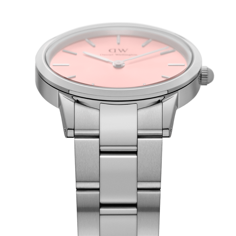 Iconic Link Blush Silver
