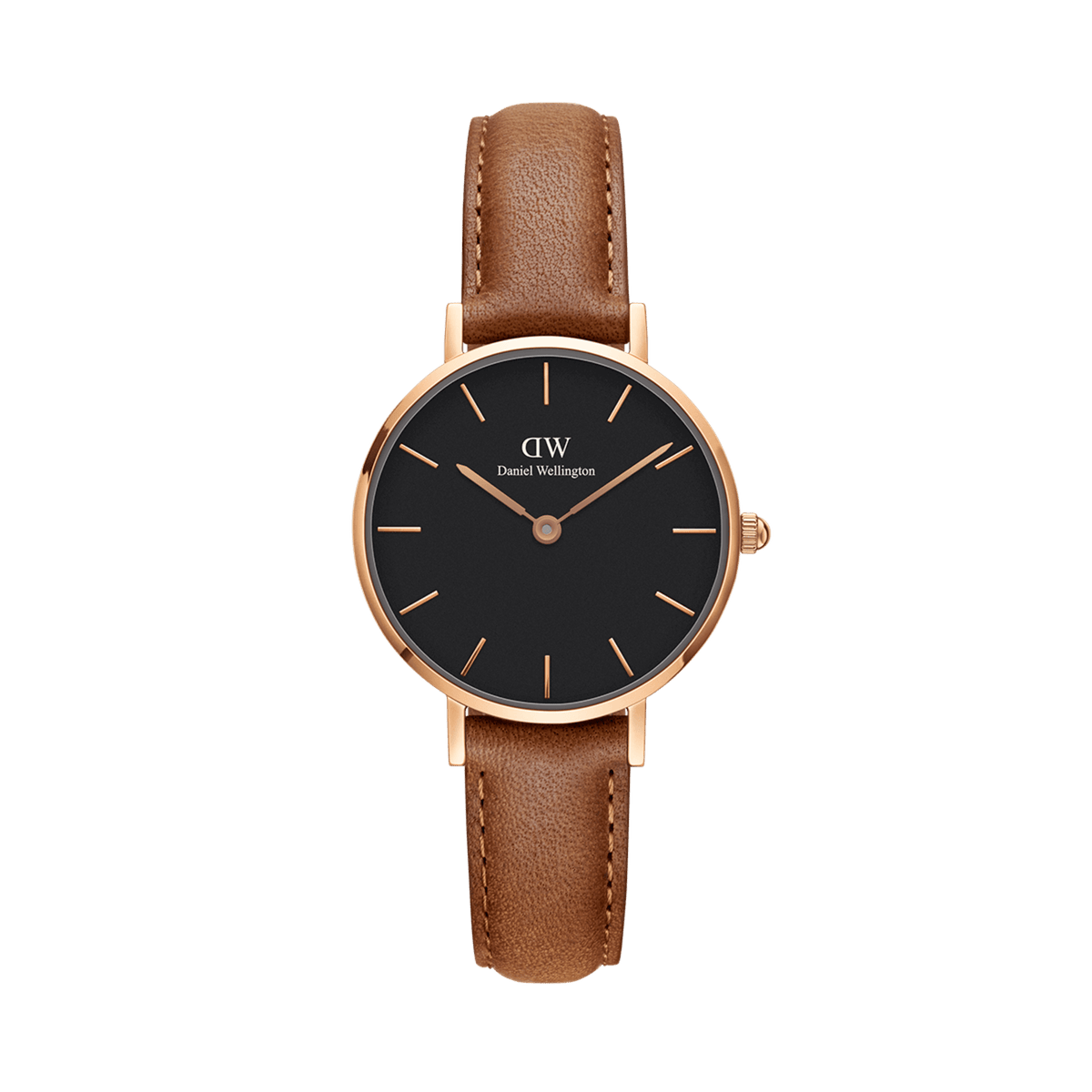 Petite Durham Black Rose Gold