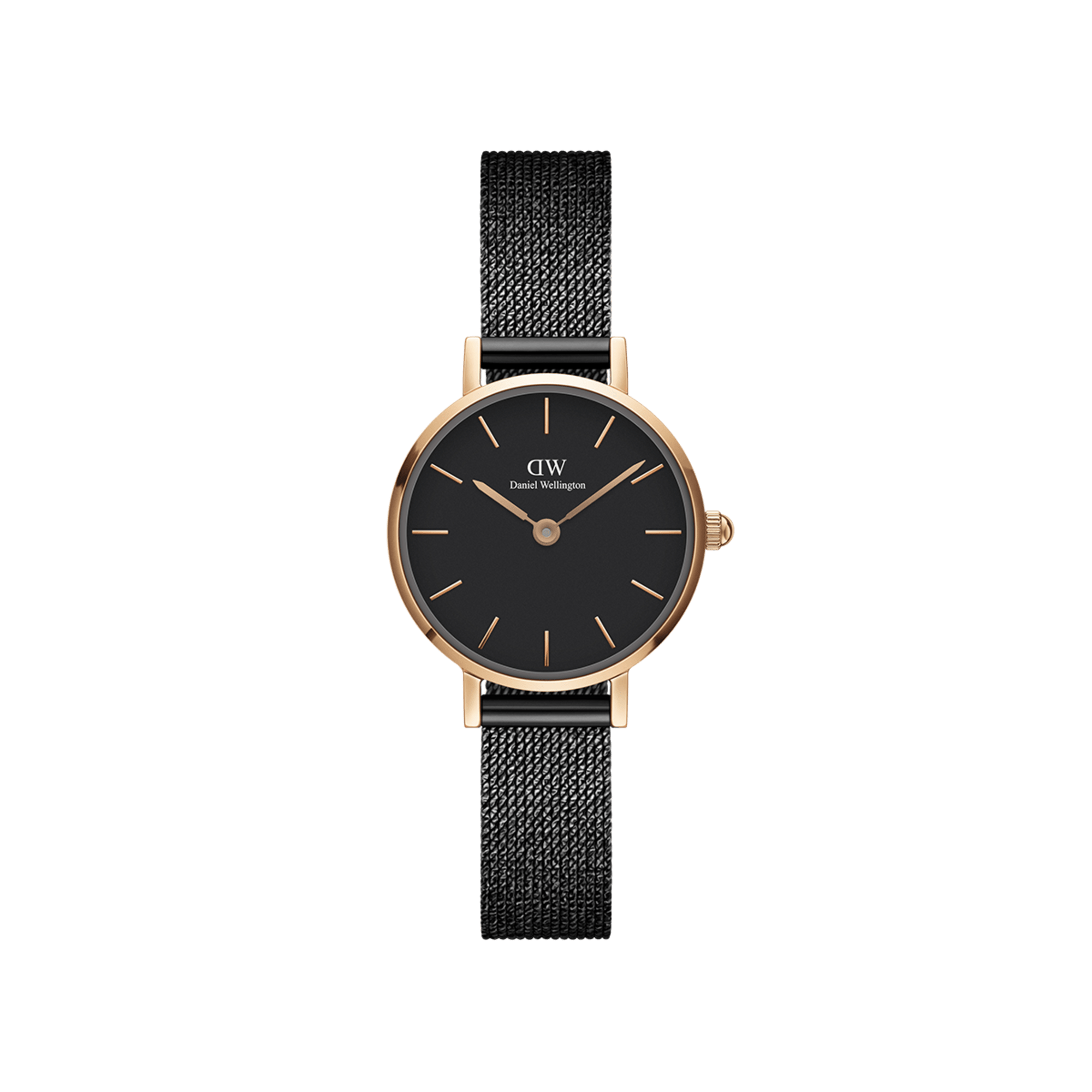 Petite Pressed Ashfield Small stylish rose gold watch DW