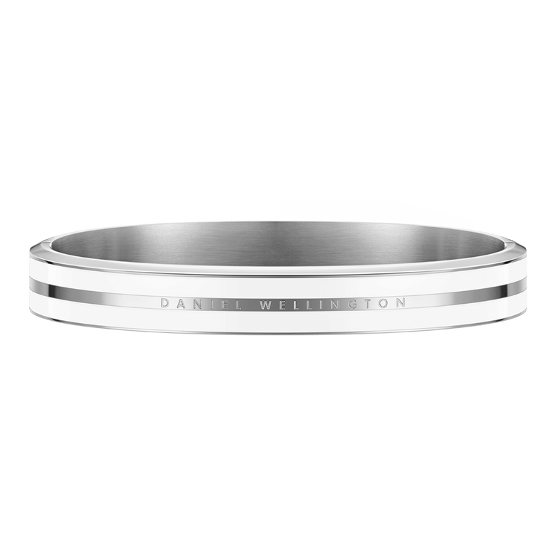 Emalie Infinite Silver Satin White