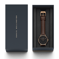 Petite Bristol Black Rose Gold