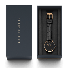Petite Reading Black Rose Gold
