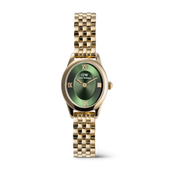 Ophelia Mini Emerald Gold