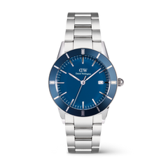 Iconic Paradigma Link Blue Enamel Silver