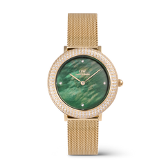 Crystalline Bezel Evergold Green