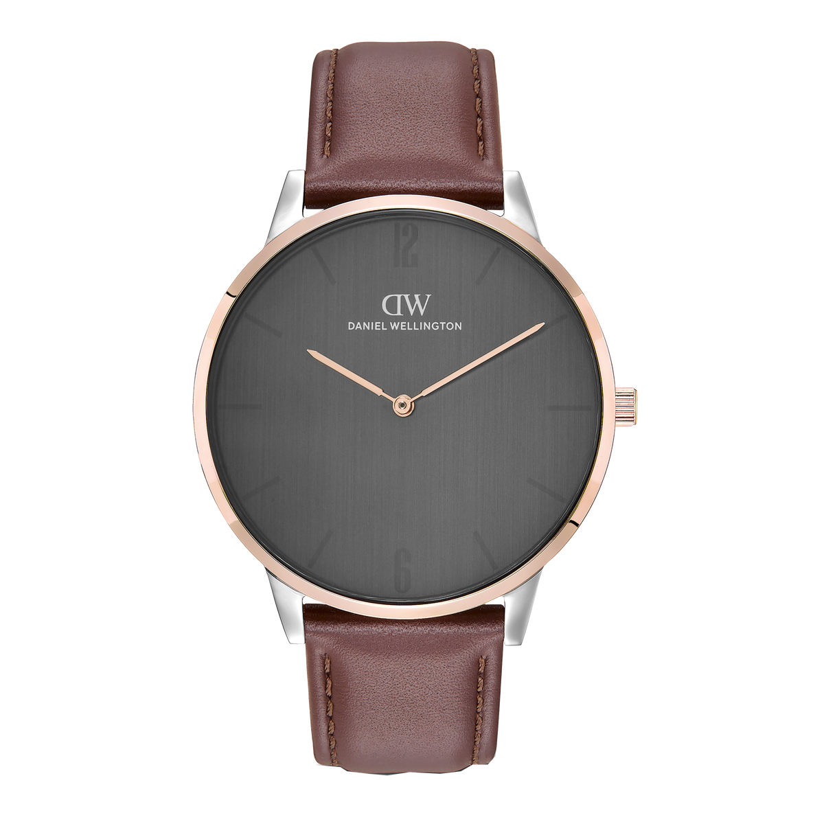 Round Analog St Mawes Two Tone Rose Gold/Silver
