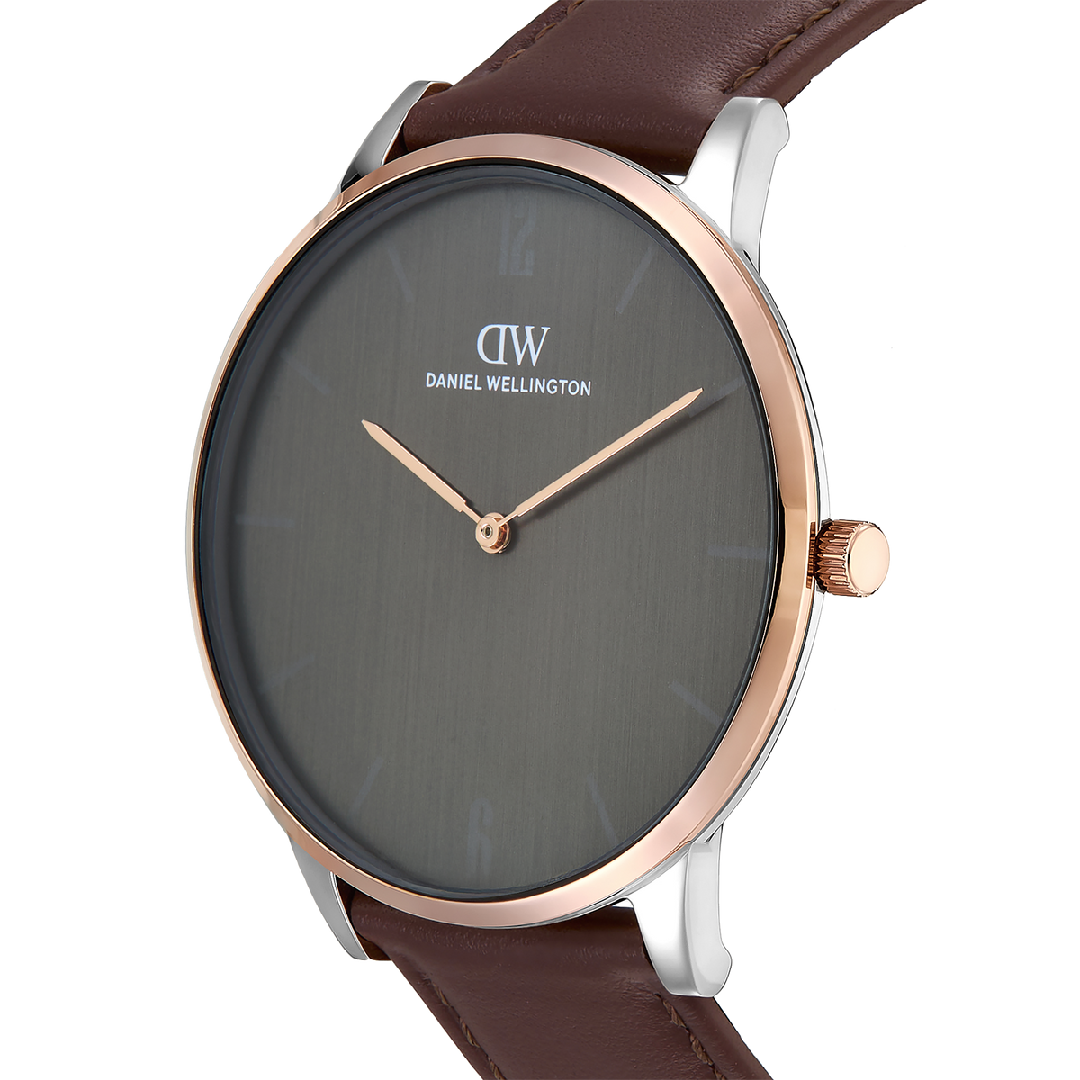 Round Analog St Mawes Two Tone Rose Gold/Silver