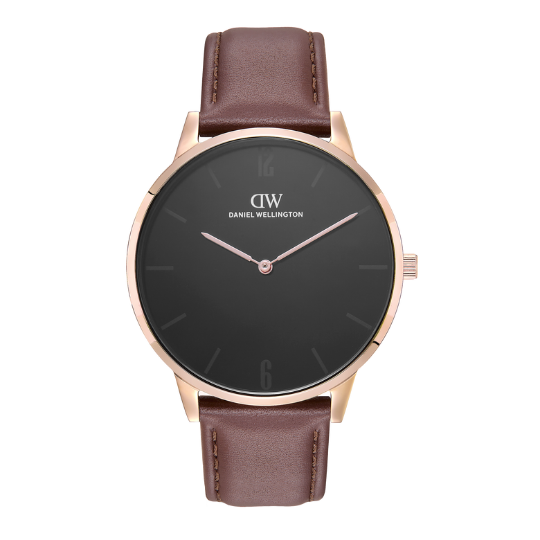 Round Analog St Mawes Rose Gold