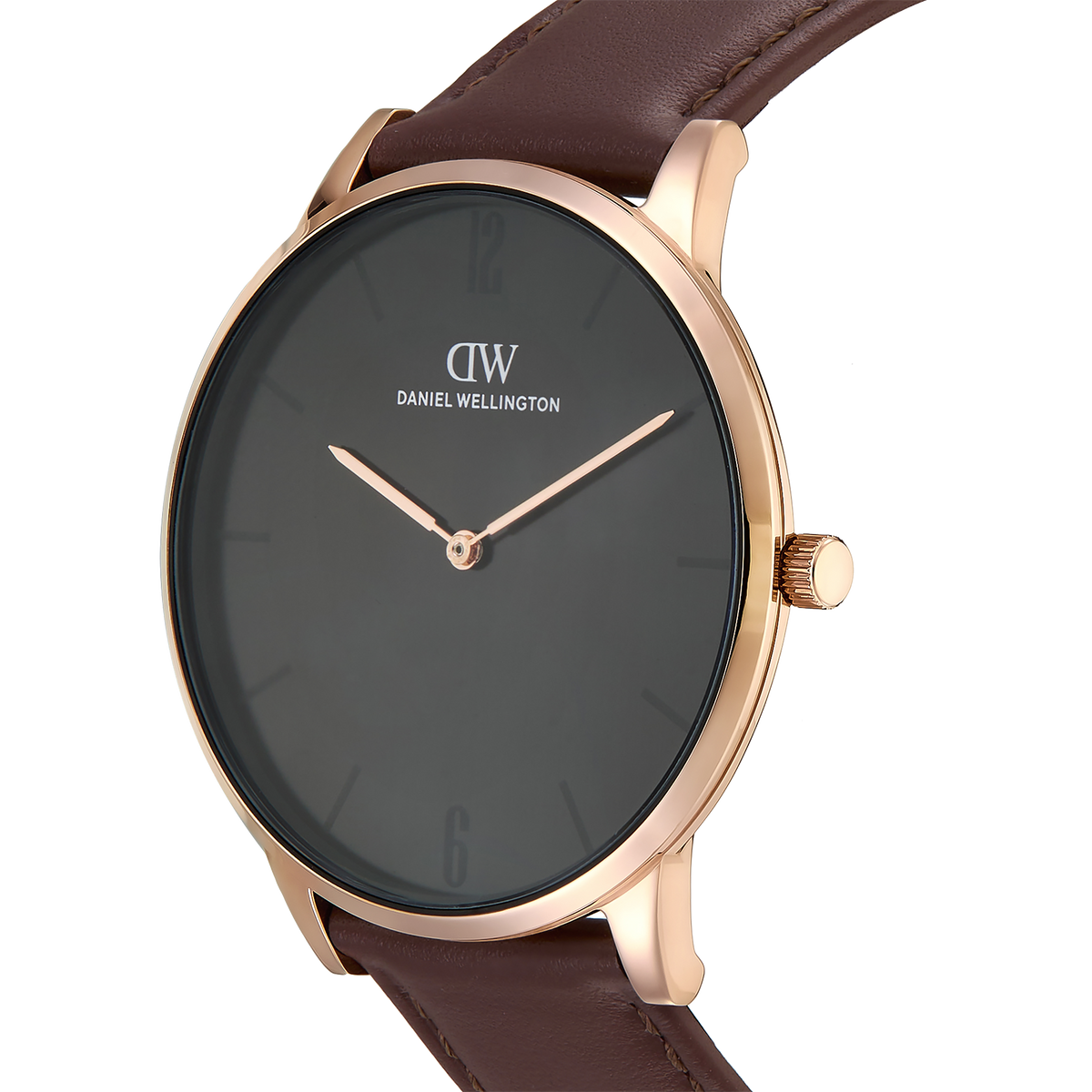 Round Analog St Mawes Rose Gold