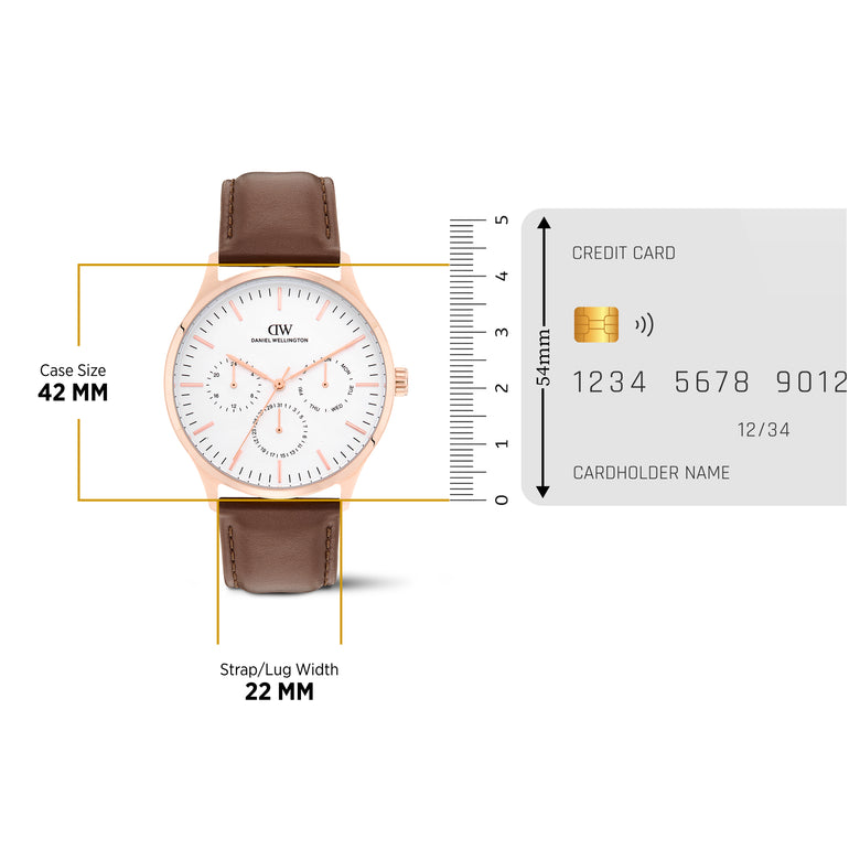 Round Multi Eye Bristol Rose Gold