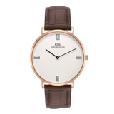 Round Analog Roman St Mawes Rose Gold