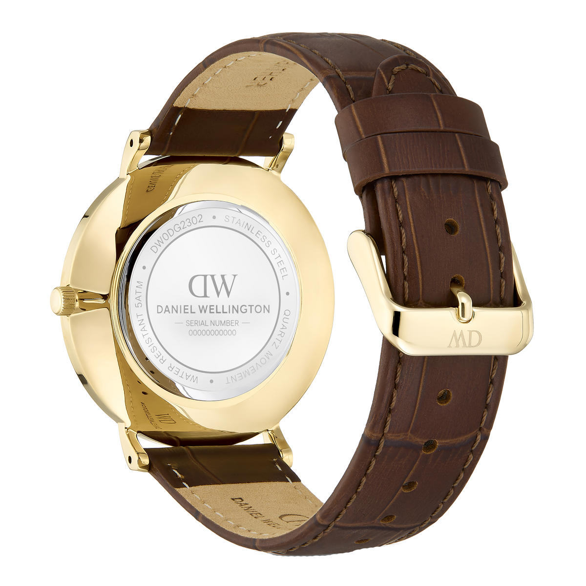 Round Analog Roman St Mawes Gold