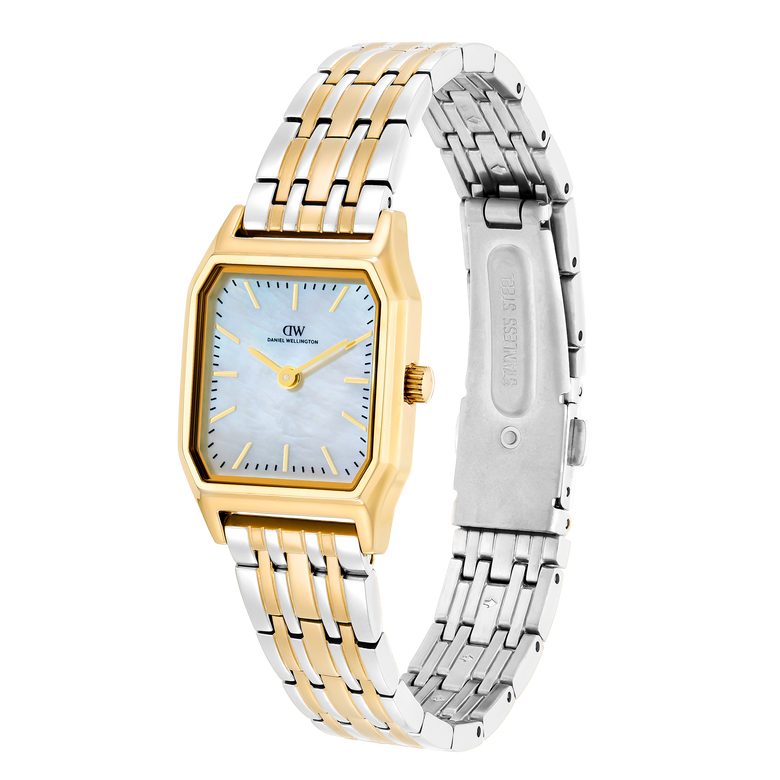 Octagonal Analog Link Two Tone