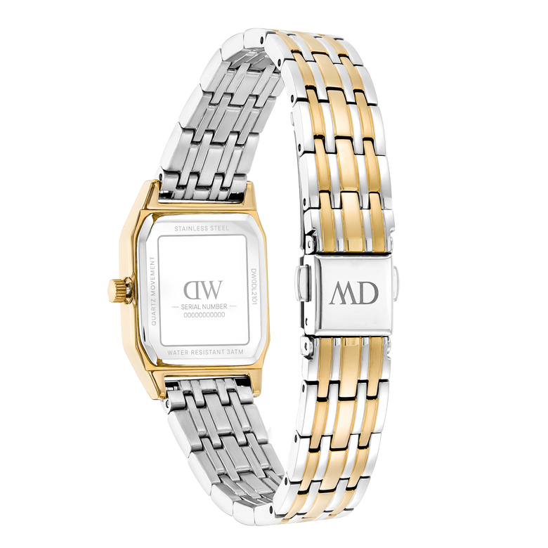 Octagonal Analog Link Two Tone