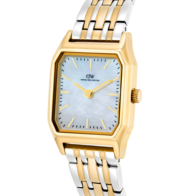 Octagonal Analog Link Two Tone