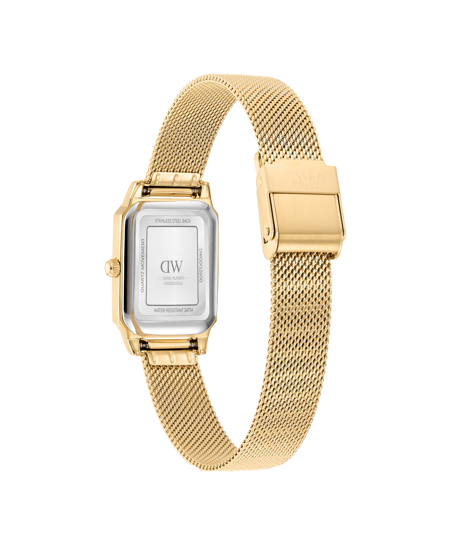 Octagonal Analog Emerald Gold