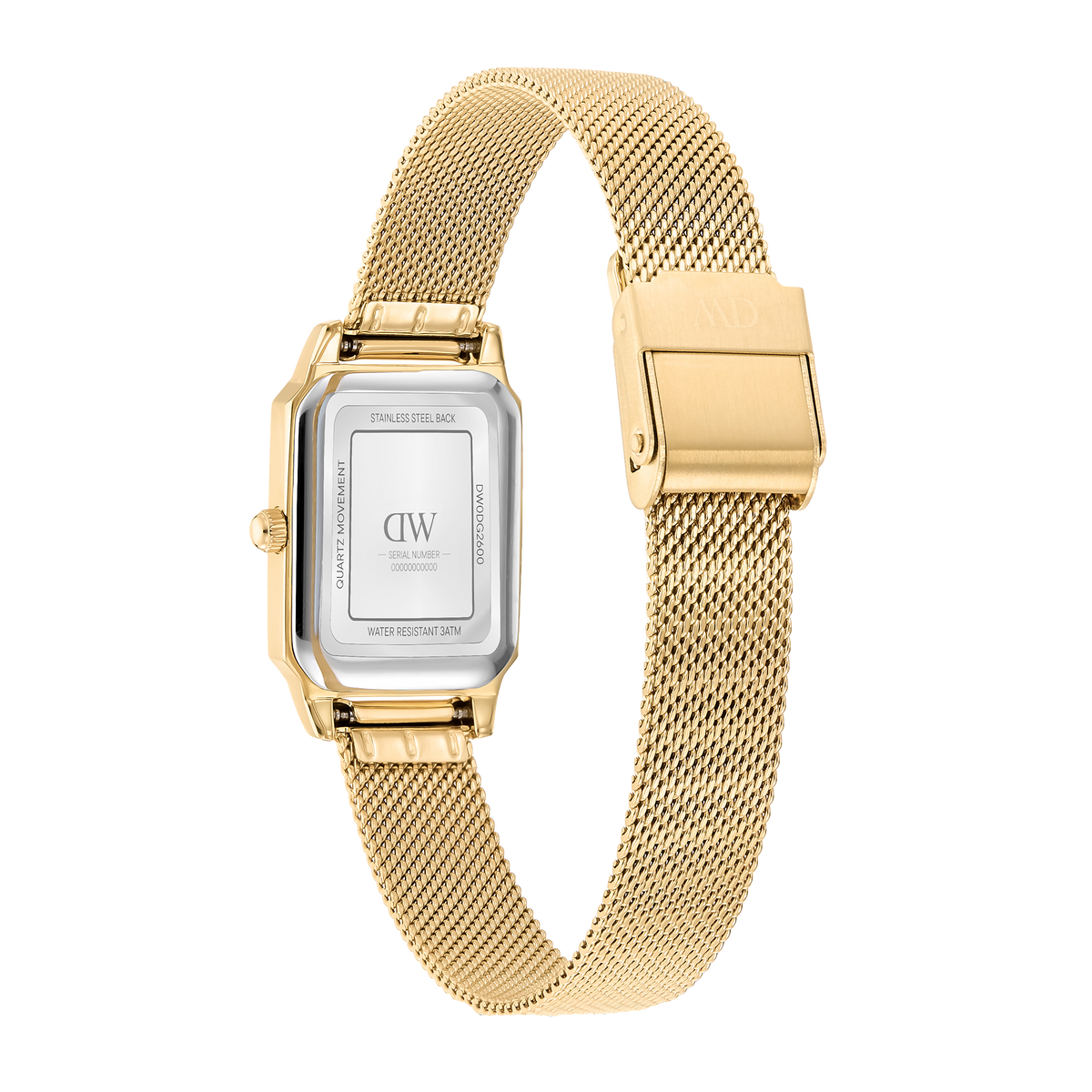 Octagonal Analog Emerald Gold