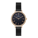 Round Analog Bezel Ashfield Rose Gold