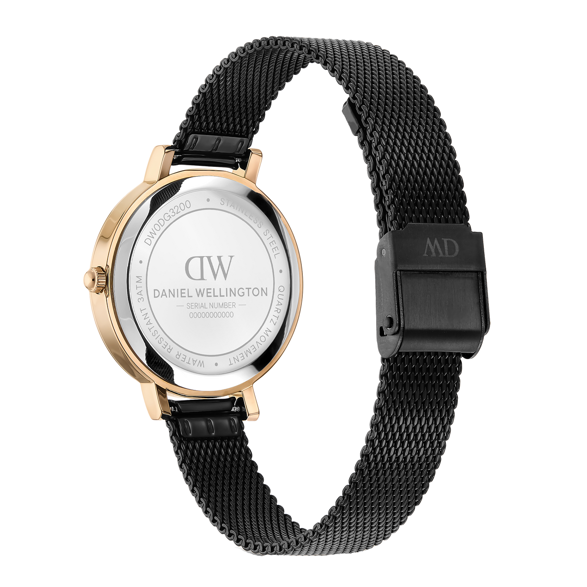 Round Analog Bezel Ashfield Rose Gold