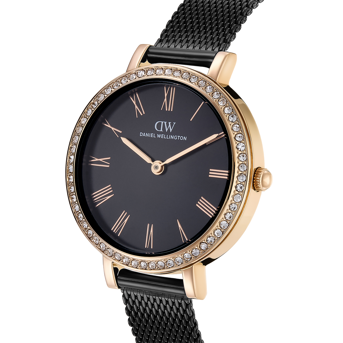 Round Analog Bezel Ashfield Rose Gold