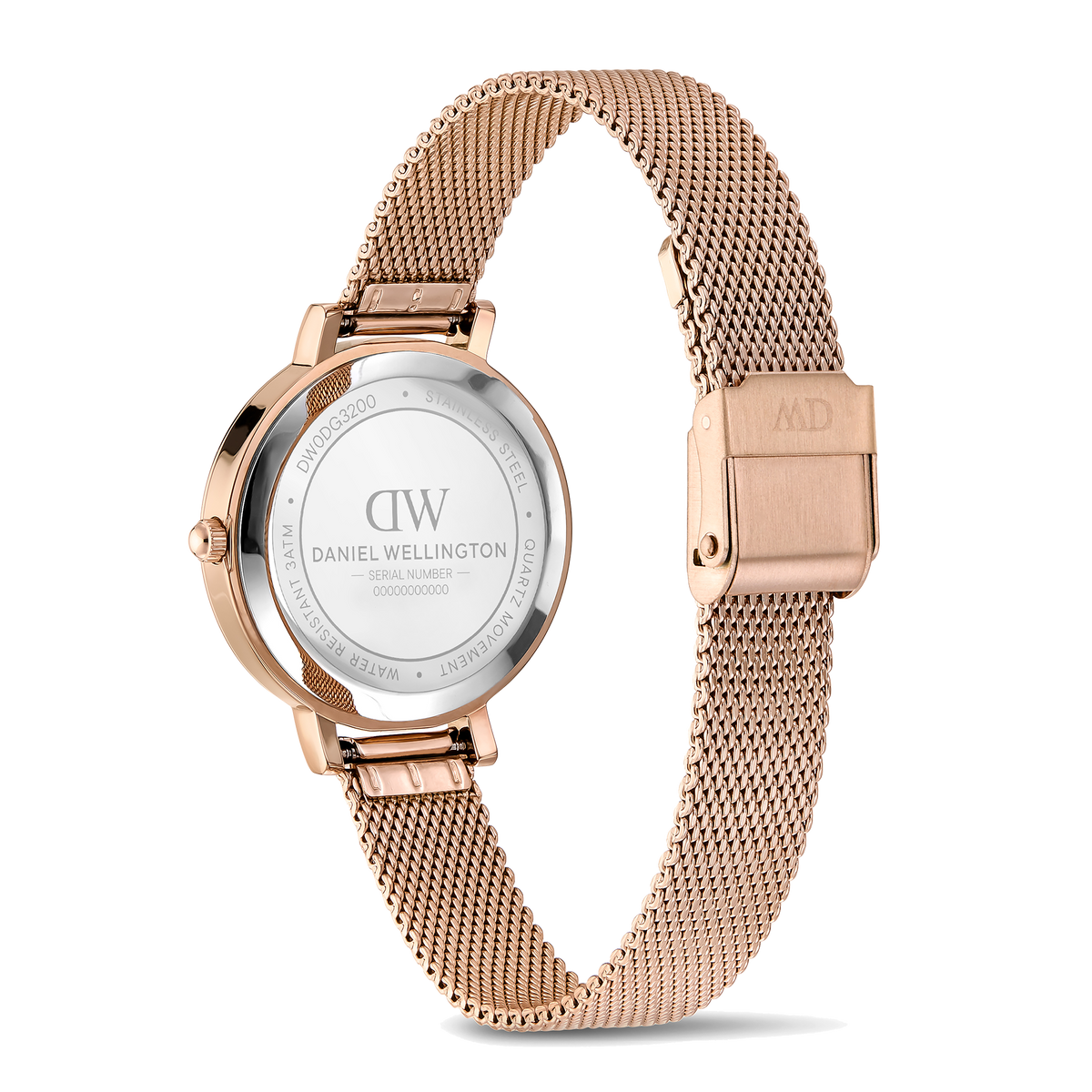 Round Analog Bezel Rose Gold